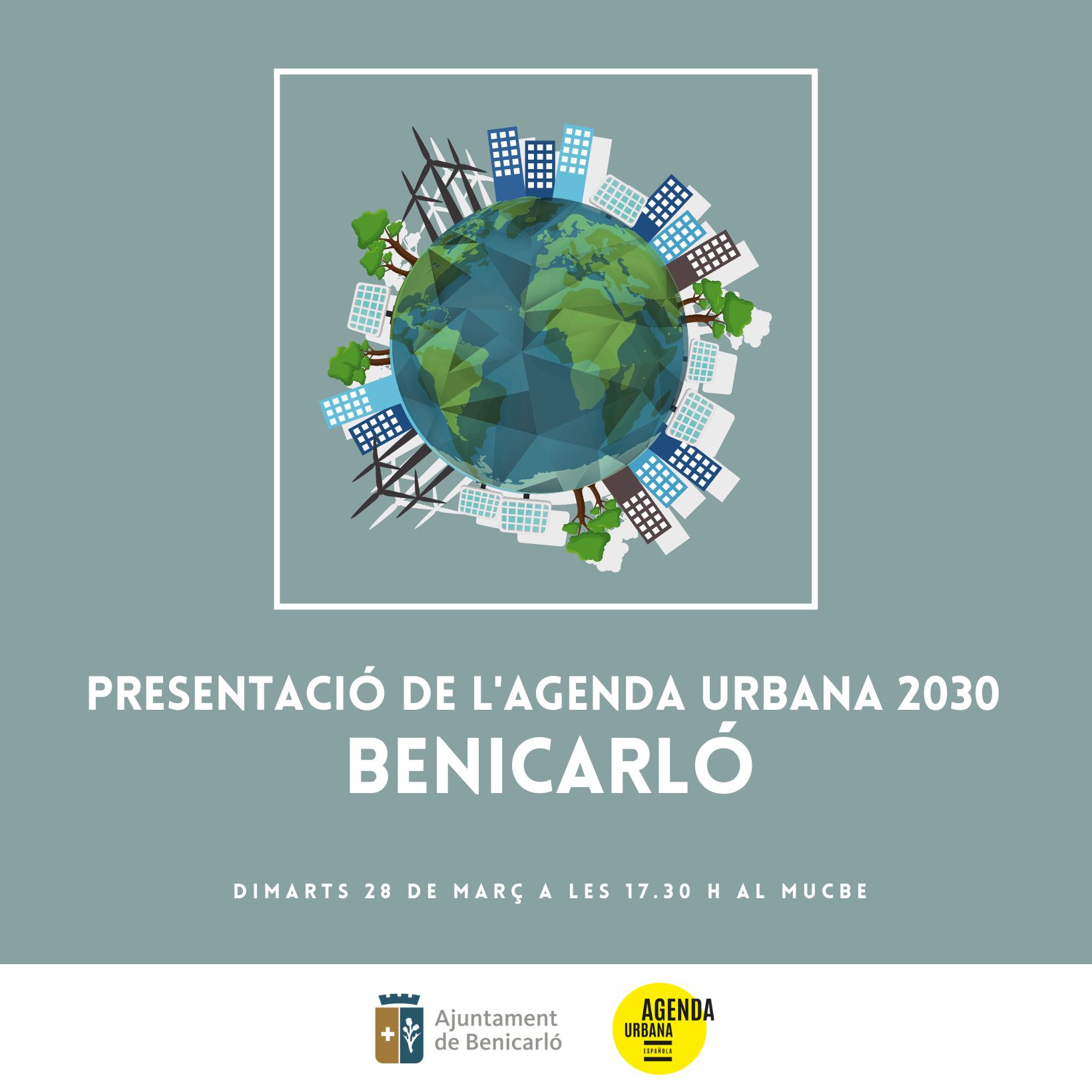 Benicarló presentarà l’Agenda Urbana 2030 el proper 28 de març
